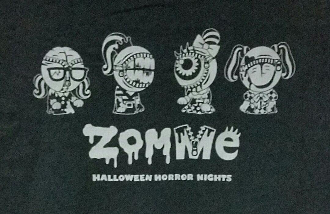 2006 Horror Comes  ハロウィン ホラーナイト Tシャツ H Halloween Horror Nights Universal Studios # 26 adult S